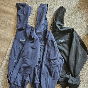 Bowlin Hoodies in Blue and Black